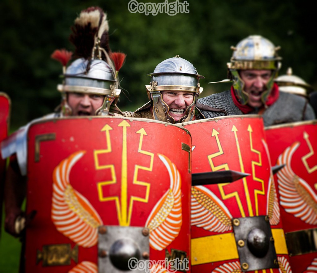 Roman Soldiers Seeing Red Nikon D700 & 80-200mm f2.8