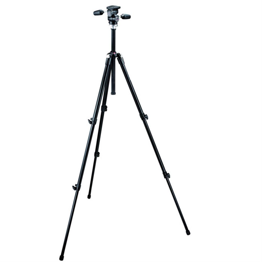 Manfrotto 055XDB Black Tripod and 804RC2 Head Kit