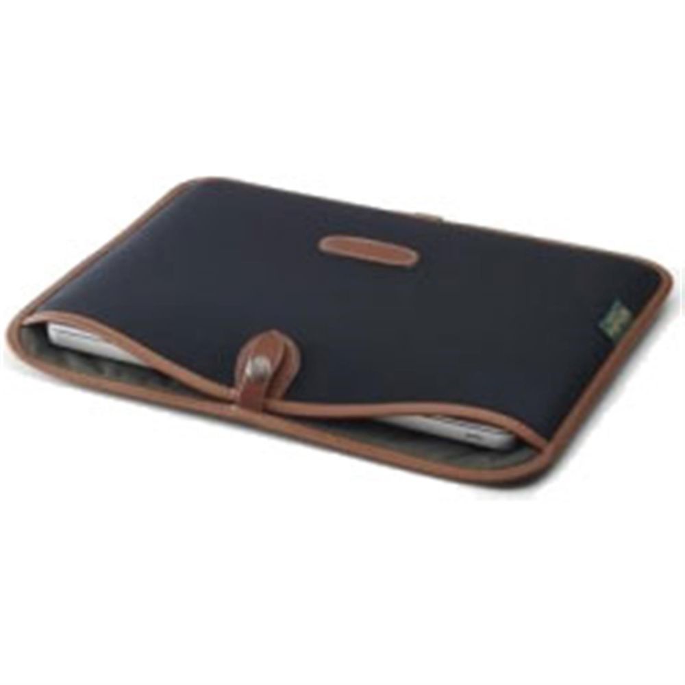 Billingham 13inch Laptop Slip Black Tan Case