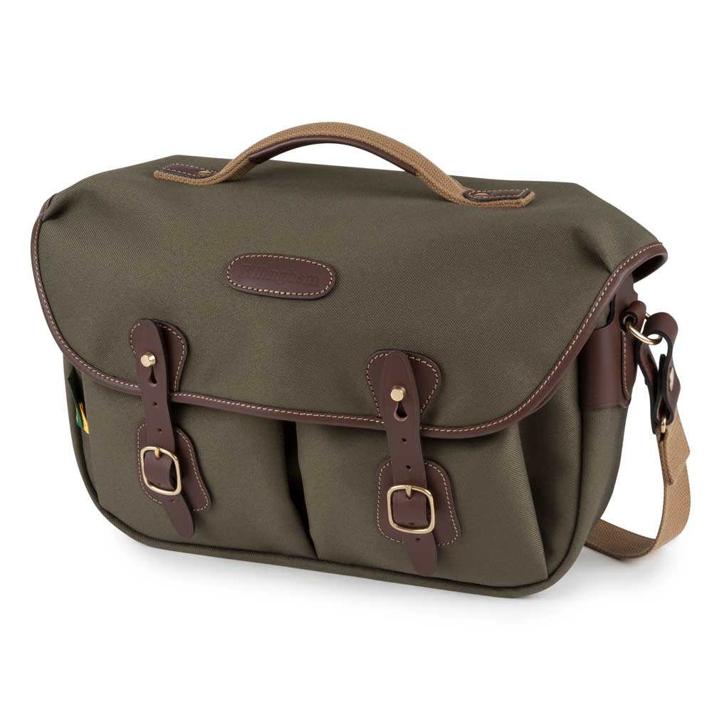 Billingham Hadley Pro 2020 Shoulder Bag | Sage FibreNyte & Chocolate ...