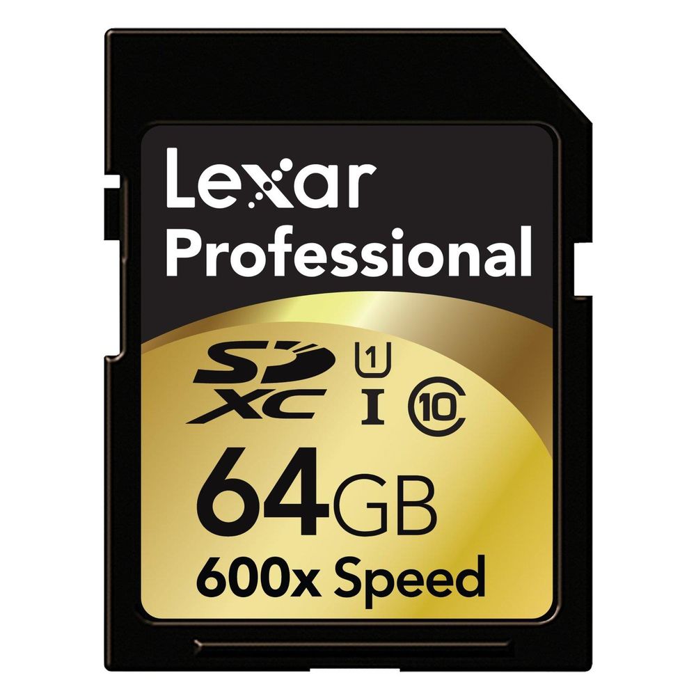 Lexar 64GB Professional UHSI SDXC 600x Class 10 Memory Card Buy Memory