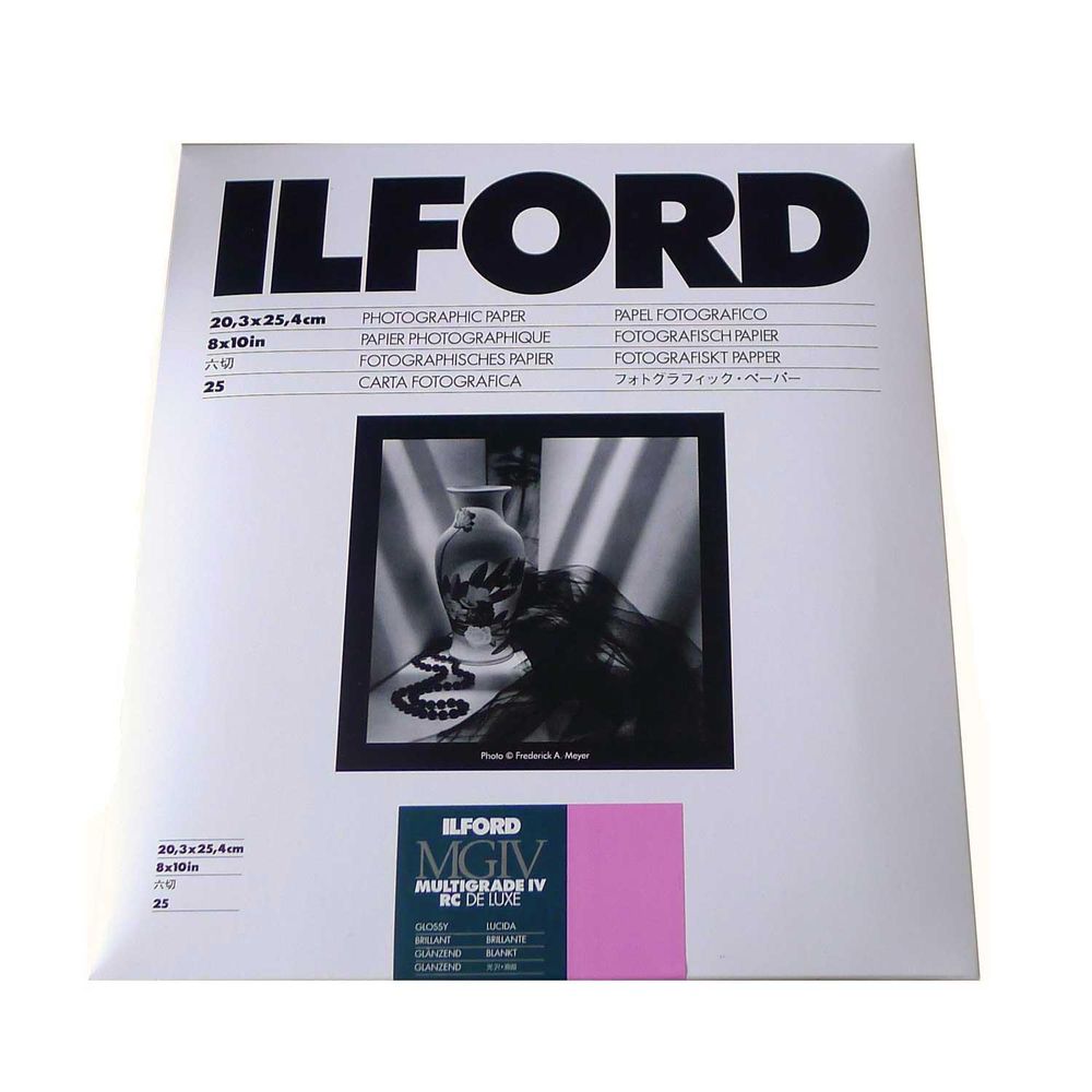 Ilford Multigrade 10x8 Gloss Paper 25 Sheets Harrison Cameras
