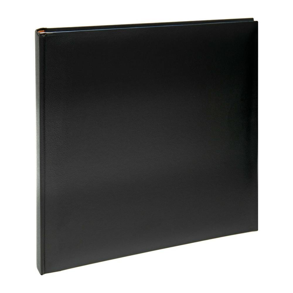 Savoy Black Self Adhesive Photo Album Plain Cover - 40 Black Sides ...