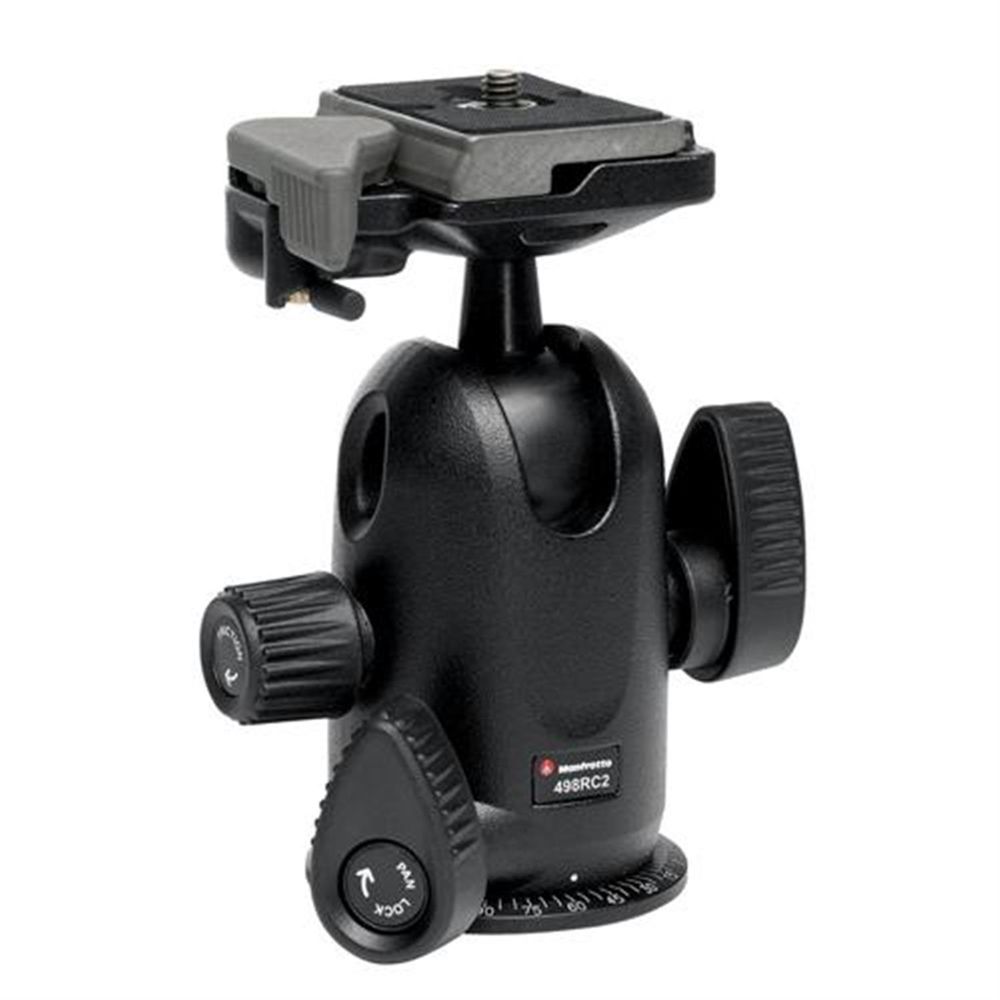 Manfrotto 498 RC2 Mini Ball Head With Quick Release Plate Harrison