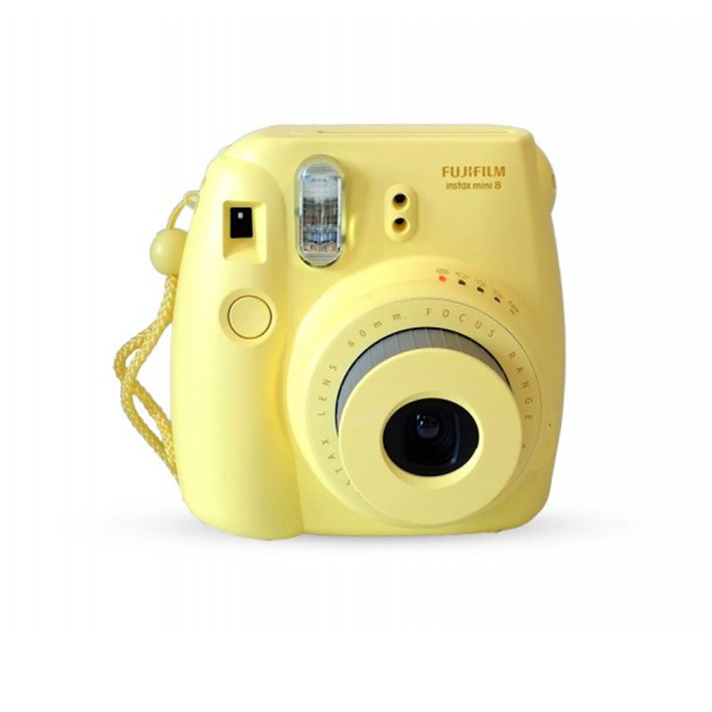 Fujifilm Yellow Instax Mini 8 Instant Camera Harrison Cameras