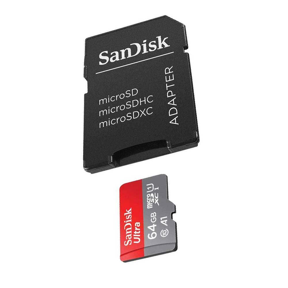 Sandisk Ultra 64gb Micro Sdxc 100mb S Memory Card And Adaptor