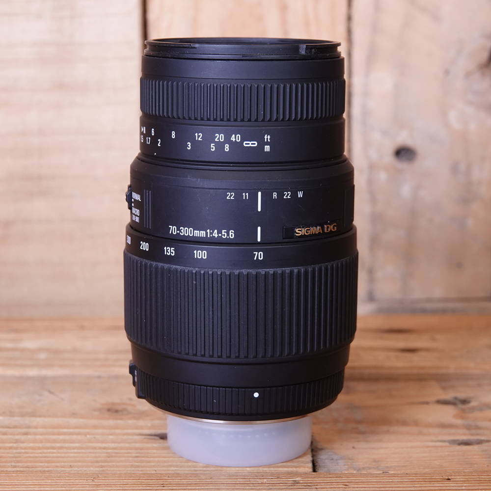 Used Sigma 70-300mm F4-5.6 DG Macro Nikon Fit Lens