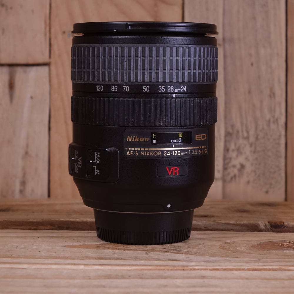 Used Nikon AF-S 24-120mm F3.5-5.6 G VR Lens