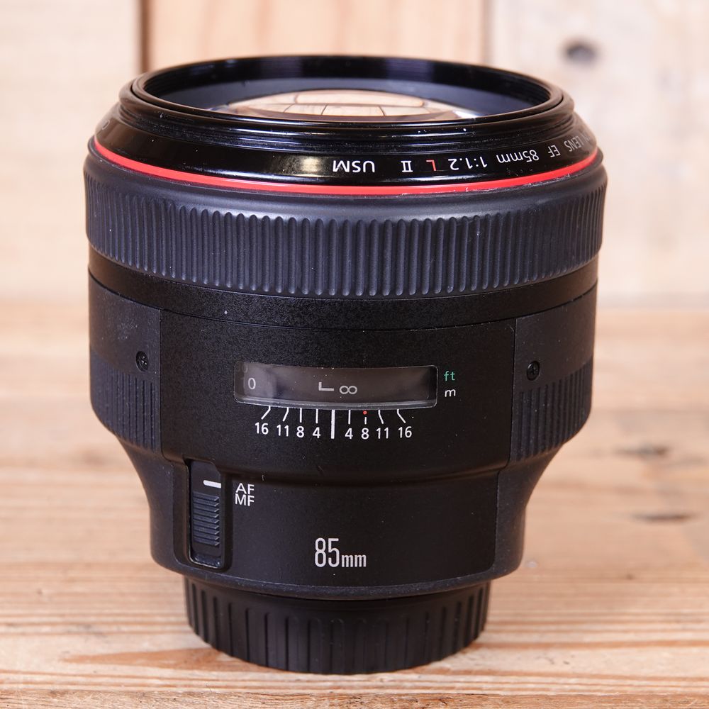 Used Canon EF 85mm F1.2 Mark II L USM Lens