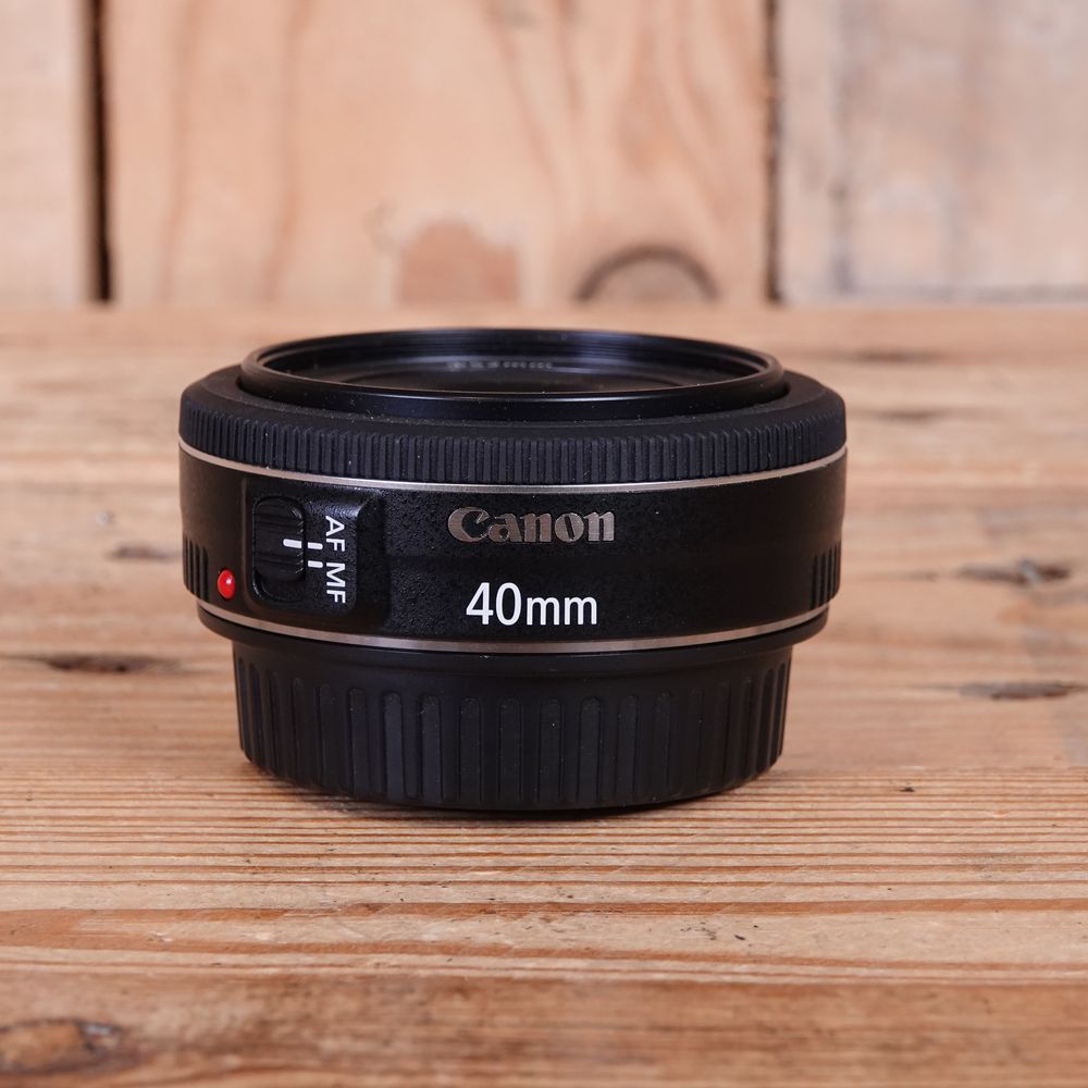 Used Canon EF 40mm F2.8 STM Pancake Lens