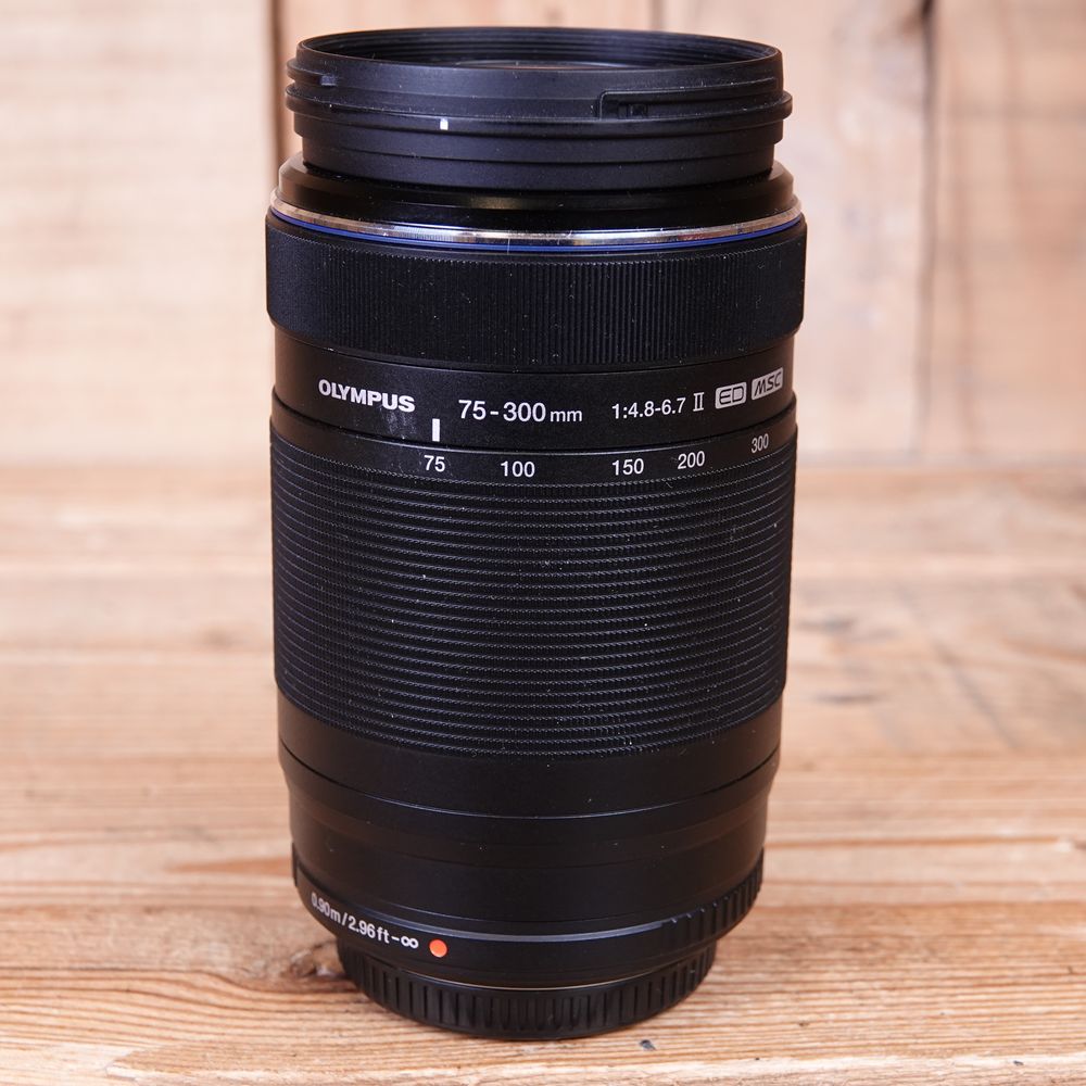 Used Olympus M.Zuiko AF 75-300mm F4.8-6.7 II Lens - Micro Four