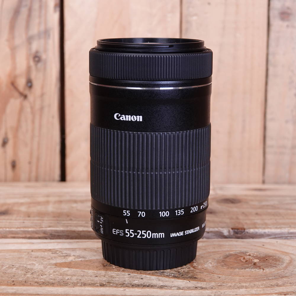 Used Canon EF-S 55-250mm F4-5.6 IS STM Lens