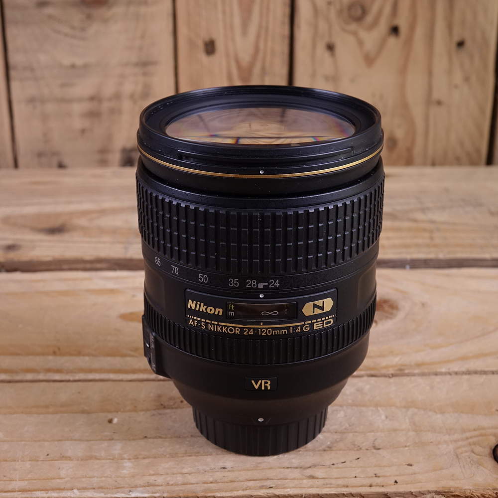 Used Nikon AF-S 24-120mm F4 G ED VR Lens