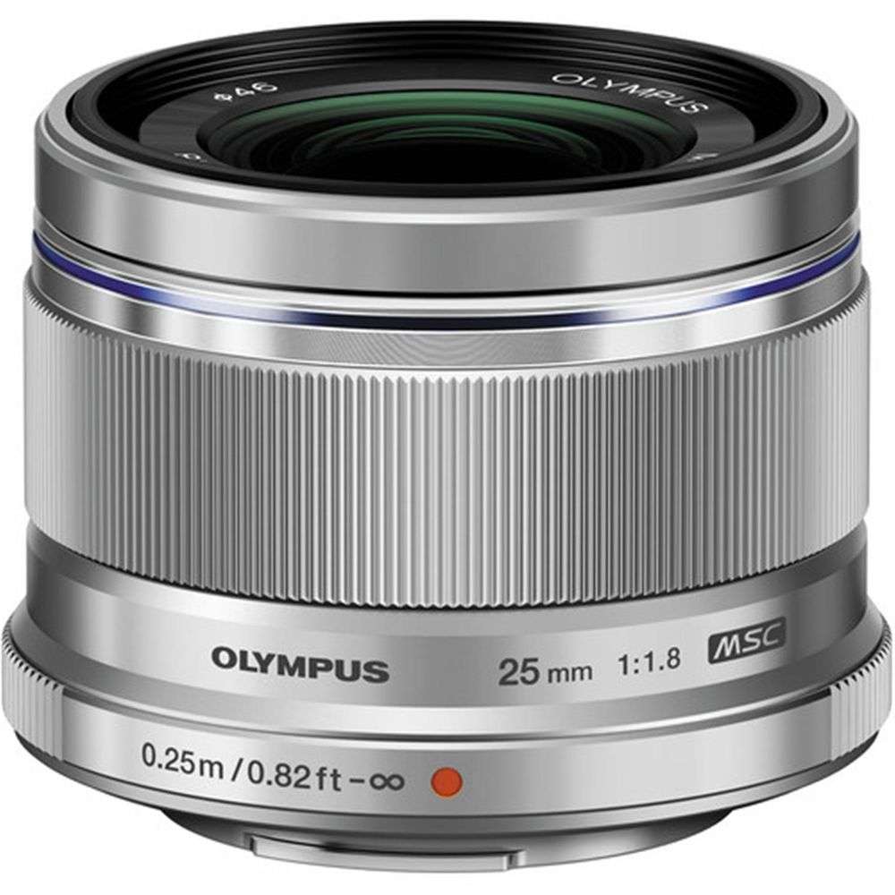 Olympus 25mm f1.8 M.ZUIKO Silver Digital Lens