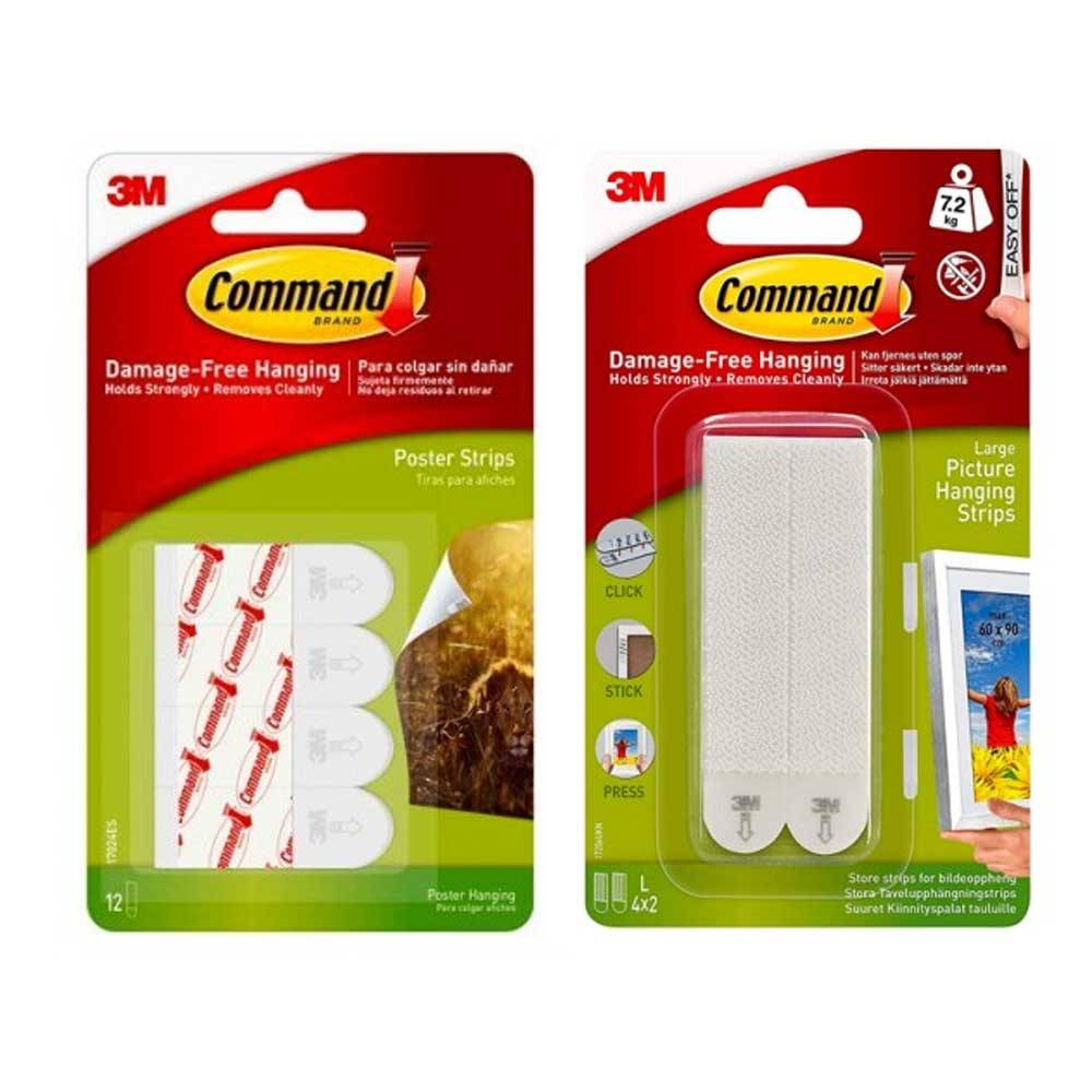 3M Command Adhesive Poster Strips