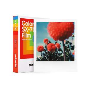 Polaroid SX 70 Film - 8 Colour Instant Photos - Not for i-Type Cameras