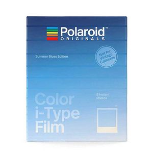 Polaroid i-Type Film - Summer Blues Edition - 8 Colour Instant Photos - Not for Vintage Cameras