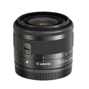Canon EF-M 15-45mm f3.5-6.3 IS STM Black Lens
