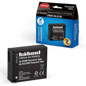 Hahnel HL-PLG10HP Replacement Battery for Panasonic DMW-BLG10E | 1000mah | 7.2V | 7.2Wh