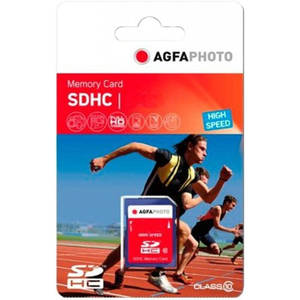 AgfaPhoto 8GB SDHC USH-1 Class 10 Memory Card