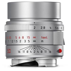 Leica APO Summicron 50mm F2 ASPH | Leica M Lens | Silver | 11142