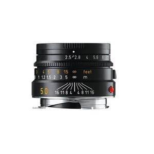 Leica M 50mm F2.5 Summarit Black Lens 11644