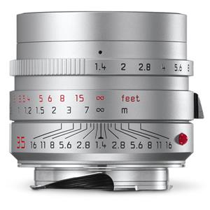 Leica Summilux 35mm F1.4 ASPH | Leica M Lens | Silver | 11675