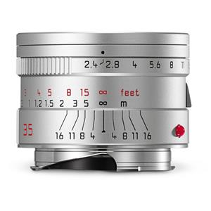 Leica Summarit-M 35mm F2.4 ASPH Silver Lens 11679