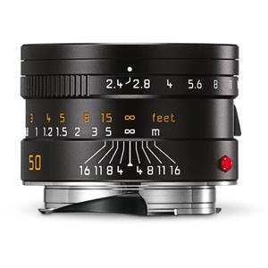 Leica Summarit 50mm F2.4 | Leica M Lens | Black | 11680