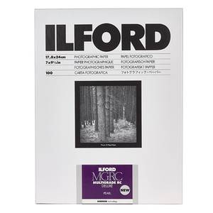 Ilford Glossy 17.8 x 24 (cm) - 100 Pack Multigrade V RC Deluxe Photographic Paper |