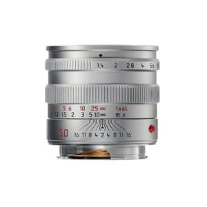 Leica Summilux 50mm F1.4 ASPH | Leica M Lens | Silver Chrome | 11892