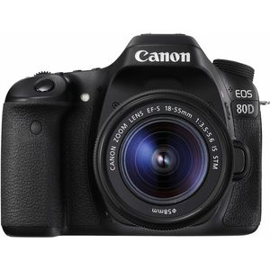Canon 80D | 18-55mm IS STM Lens | 24.2 MP | APS-C CMOS Sensor | Full HD Video | Wi-Fi
