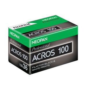 Fujifilm Professional Neopan Acros ISO 100 36 Exp 35mm Black and White Print Film