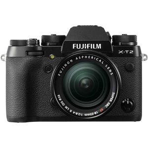 Fujifilm X-T2  | 18-55mm XF Lens | 24.3 MP | APS-C CMOS Sensor | 4K Video | Wi-Fi
