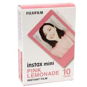 Fujifilm Instax Mini Instant Film Pink Lemonade 10 Sheets
