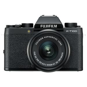 Fujifilm X-T100 Digital Camera with XC 15-45mm Lens - Black