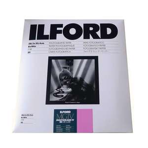 Ilford Multigrade IV RC Deluxe Glossy Paper / 20.3x25.4cm / 8x10inch / 25 Sheets