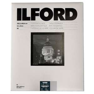 Ilford Multigrade IV RC Deluxe Pearl Paper / 30.5x40.6cm / 12x16 inch / 10 Sheets