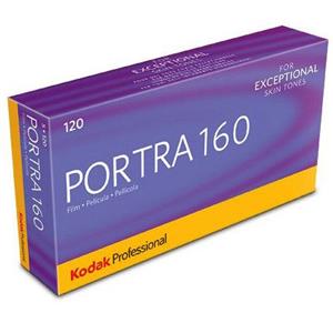 Kodak Professional Portra 160 ISO 120 Colour Negative Roll Film - 5 Pack