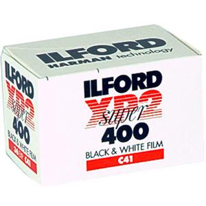 Ilford XP-2 Super 400 Black and White 35mm 36exp Film C41 Process