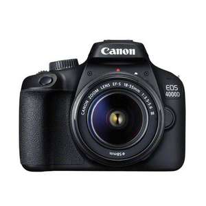 Canon EOS 4000D | 18-55mm III Lens | 18 MP | APS-C CMOS SENSOR | FULL HD VIDEO | WI-FI