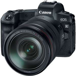 Canon EOS R | 24-105mm RF Lens | EF Adapter | 30.3 MP | Full Frame CMOS Sensor | 4K Video