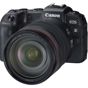 Canon EOS RP | 24-105mm RF LENS & EF Adapter | 26.2 MP | Full Frame CMOS Sensor | 4K Video | Wi-Fi