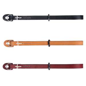 Dorr Urban Mahogany Leather Camera Wrist Strap