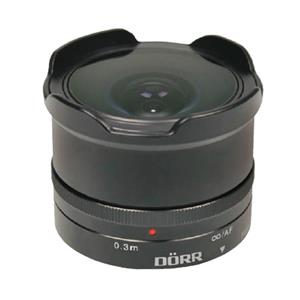 Dorr 9.3mm f8.0 Fisheye Wide Angle Lens - Micro Four Thirds Fit
