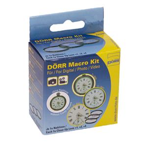 Dorr 52mm Macro Filter Kit Close up +1 +2 +4