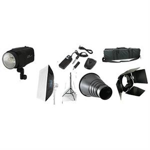 Dorr Smart Light Flash LCD Kit Inc 2x 300Ws and 2x 200Ws Flash Heads 2x Softboxes and More