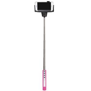 Dorr SF-100RC Pink Selfie Stick with Built-in Bluetooth