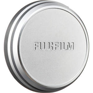 Fujifilm Lens Cap for X100/S/T/F - Silver