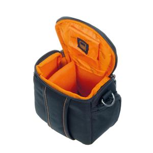 Dorr Yuma Small DSLR Camera Bag - Black and Orange